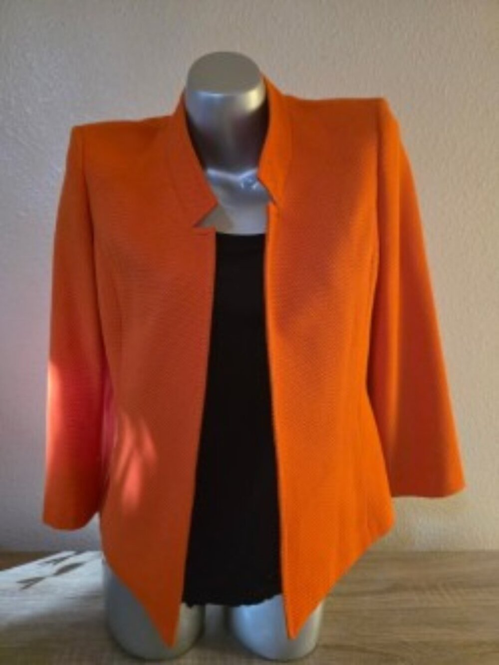 Kasper Women's Orange Jacket Size 6